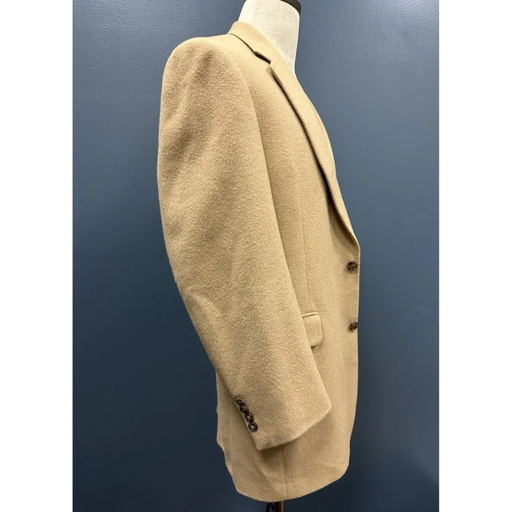 Jos A Bank 100% Camel Hair Blazer‎ Men's 43L Tan Sport Coat Classic Jacket